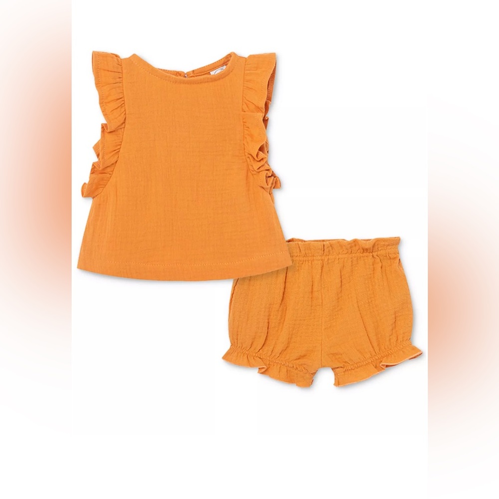 FOCUS KIDS
Baby Girls 2-Pc. Sunshine Tunic Set